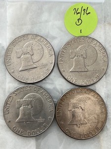 Eisenhower Dollar Bicentennial Lot of 4 Denver Mint (1)