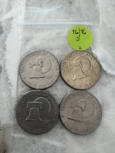 Eisenhower Dollar Bicentennial Lot of 4 Mint S (2)