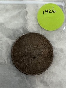 Peace Silver Dollar 1926