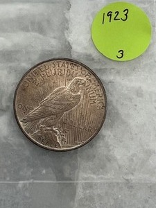 Peace Silver Dollar 1923 (3)