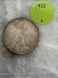 Peace Silver Dollar 1922 (2)