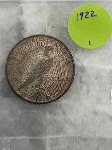 Peace Silver Dollar 1922 (1)