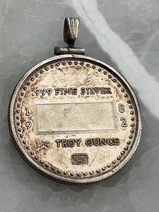 Mothers Day One Troy Ounce Necklace Pendant