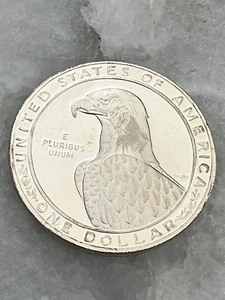 1988 Olympics Seoul Korea Commemorative Silver Coin One Dollar Coin