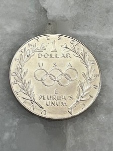 1983 United States Los Angeles 23rd Olympics Silver Dollar Coin