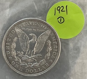 1921 Morgan Liberty Dollar Denver Mint