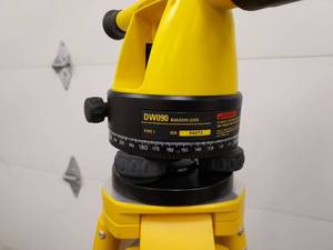 Dewalt Transit Level, Tripod, Measuring Stick
