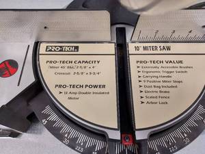 Pro-Tech 10 Miter Saw