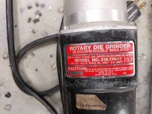 Craftsman Die Grinder