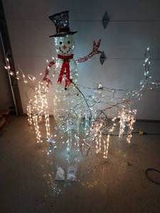 Christmas Snowman and Reindeer