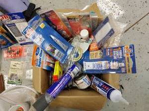 Garage Door Parts, Kneepads, String Line, Shelf Brackets, & MISC