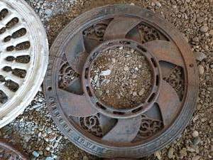 Antique Heat Register Grates & Scythe Components