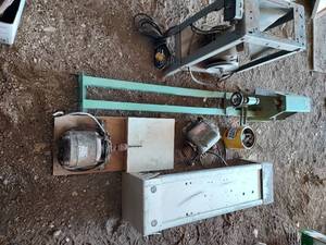 Wood Lathe Without Motor, Misc. Motors, and U-Bolts