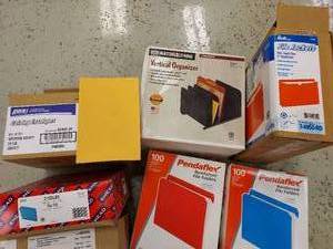 Office Folders, Organizer, and Envelopes