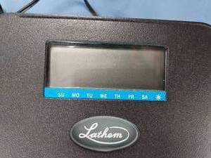 Lathem Electric Time Card Machine