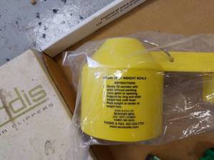 Grain Test Weight Scale, Hose Repair Parts, and Hair Clipper