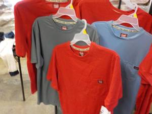 5 New Mens Wrangler size L Pocket T...