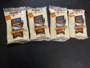 4 - 10 oz Bags Andys Fish Breading...