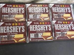 6 Hersheys 6 Bars each...