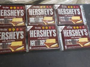 6 Hersheys 6 Bars each...