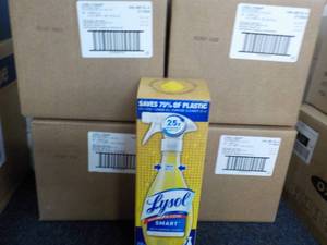 4 - 32 ct Boxes Lysol Smart Cleaner...