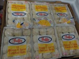 Tray of 12 - 12 ct Frozen Fluffy Br...