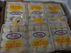 Tray of 12 - 12 ct Frozen Fluffy Br...