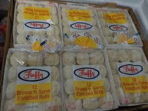 Tray of 12 - 12 ct Frozen Fluffy Br...