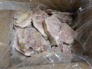 Box of Frozen Ham and Ham End Piece...