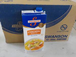 case of 12 - 32 oz Swanson Chicken ...