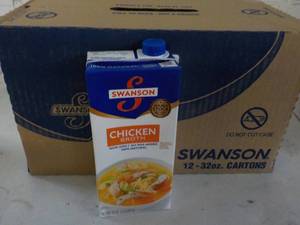 case of 12 - 32 oz Swanson Chicken ...