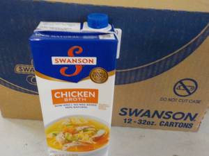case of 12 - 32 oz Swanson Chicken ...