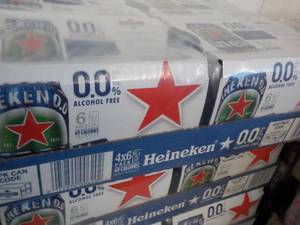 4 - 6 packs Heineken Non Alcohic...
