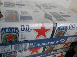 4 - 6 packs Heineken Non Alcohic...