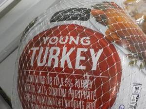 27 lb. Frozen Young Turkey...