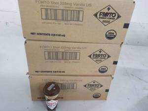 3 - 12 Pack Boxes Forto Vanilla Lat...