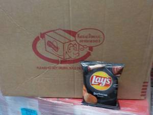 Case of Lays Barbecue Chips...