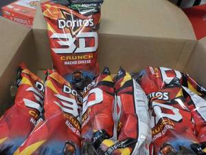 8 - 7 14 Bags Doritos 3D Crunch Na...