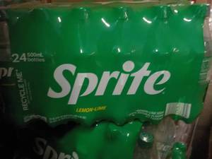 24 pack Sprite Lemon Lime...