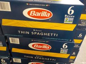 2 Boxes 6 boxes each Barilla Thin S...