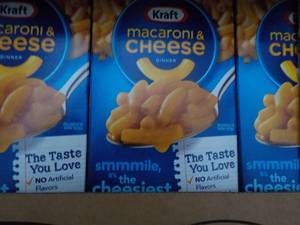 35 - 7.25 boxes Kraft Macaroni and ...