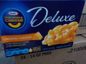 Case of 24 -14 oz pkgs Kraft macaro...