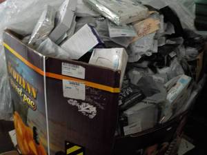 Pallet of Face Masks take some or ...