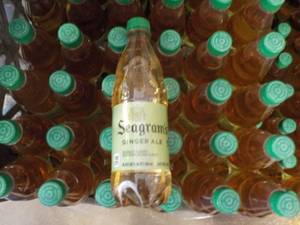 24 pack Seagrams Ginger Ale...