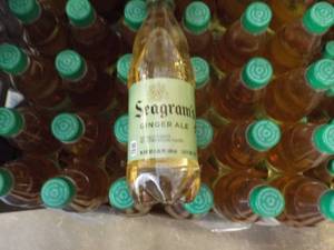 24 pack Seagrams Ginger Ale...