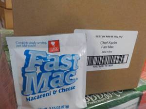 6 - 40 ct Boxes Fast Mac Macaroni a...