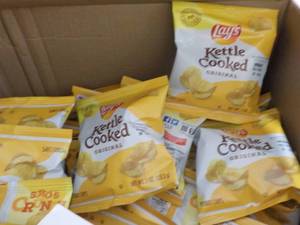 Case of Lays Kettle Cooked Original...