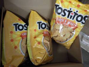 3 - 32 oz Bags Tostitos Rounds...
