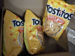 3 - 32 oz Bags Tostitos Rounds...