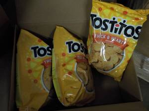 3 - 32 oz Bags Tostitos Rounds...